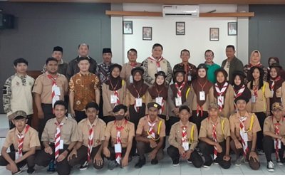 Pelepasan Kegiatan Kemah Tunas Kesetaraan